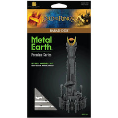 The Lord of the Rings - Barad-dûr Building 3D Figure Model Kit (Steel, Hard Difficulty) - Fascinations - Metal Earth Premium Series - (2024)