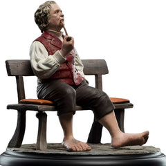 The Lord of the Rings - Bilbo Baggins Smoking Statue Figure (4.1") - Weta Workshop - Miniature Series