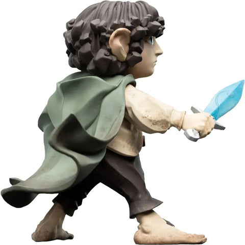 The Lord of the Rings - Frodo Baggins holding Sting and the One Ring Figure (4