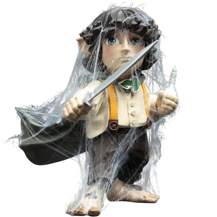 The Lord of the Rings - Frodo Baggins in Shelob's Lair holding Sting and the Phial of Galadriel Figure (4.2") - Weta Workshop - Mini Epics Series (31)