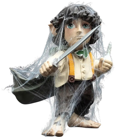 The Lord of the Rings - Frodo Baggins in Shelob's Lair holding Sting and the Phial of Galadriel Figure (4.2