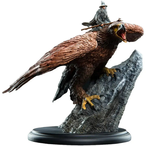 The Lord of the Rings - Gandalf the Gray on Gwaihir the Eagle Statue Figure - Weta Workshop - Miniature Series