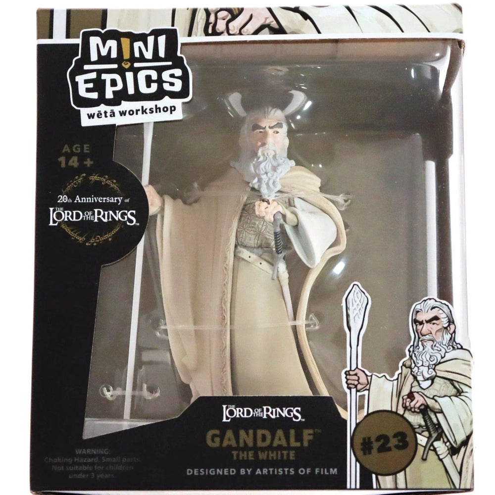 The Lord of the Rings - Gandalf the White Figure (Mithrandir) - Weta Workshop - Mini Epics