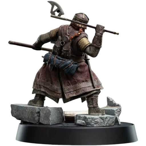 The Lord of the Rings - Gimli Throwing Axe Statue Figure (7.7") - Weta Workshop - Figures of Fandom Series