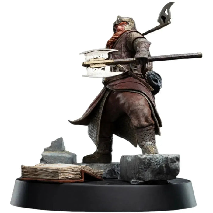 Axew Statue LOTR Gimli Throwing Axe Figure 7.7