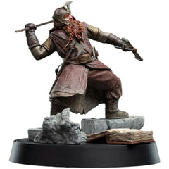 The Lord of the Rings - Gimli Throwing Axe Statue Figure (7.7") - Weta Workshop - Figures of Fandom Series