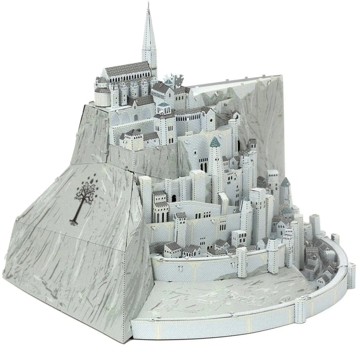 The Lord of the Rings - Minas Tirith Cityscape Figure 3D Model Kit (Steel, Hard Difficulty) - Fascinations - Metal Earth Premium Series - (2023)