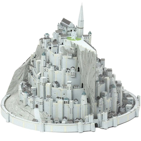The Lord of the Rings - Minas Tirith Cityscape Figure 3D Model Kit (Steel, Hard Difficulty) - Fascinations - Metal Earth Premium Series - (2023) - Image 6