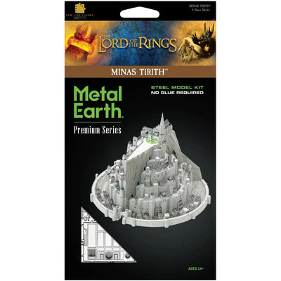 The Lord of the Rings - Minas Tirith Cityscape Figure 3D Model Kit (Steel, Hard Difficulty) - Fascinations - Metal Earth Premium Series - (2023)