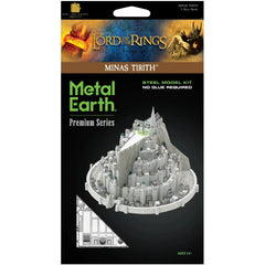 The Lord of the Rings - Minas Tirith Cityscape Figure 3D Model Kit (Steel, Hard Difficulty) - Fascinations - Metal Earth Premium Series - (2023)