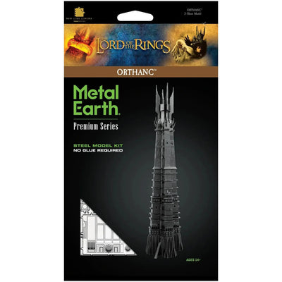 The Lord of the Rings - Orthanc Building 3D Figure Model Kit (Steel, Hard Difficulty) - Fascinations - Metal Earth Premium Series - (2022)