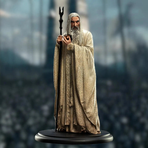 The Lord of the Rings - Saruman the White Statue Figure - Weta Workshop - Miniature Series