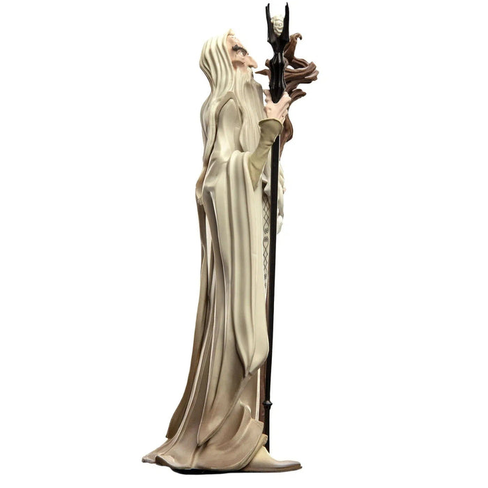 The Lord of the Rings - Saruman the White with Gandalf's Staff Figure (Limted Edition San Diego Comic-Con SDCC 2021 Exclusive) - Weta Workshop - Mini Epics Series