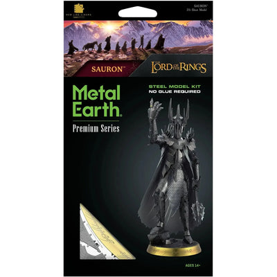 The Lord of the Rings - Sauron Figure 3D Model Kit (Steel, Hard Difficulty) - Fascinations - Metal Earth Premium Series - (2024)