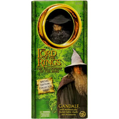 The Lord of the Rings [The Fellowship of the Ring] - Gandalf with Authentically Styled Fabric Outfit Action Figure (12") - Toy Biz - Special Edition Collector Series - (2001)