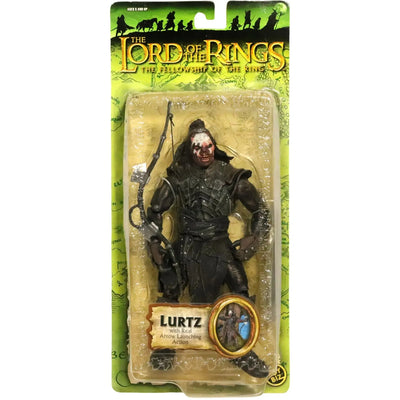 The Lord of the Rings [The Fellowship of the Ring] - Lurtz with Real Arrow Launching Ability Action Figure (7.5