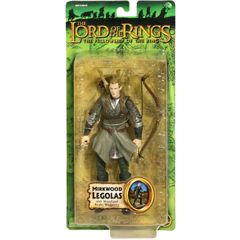 The Lord of the Rings [The Fellowship of the Ring] - Mirkwood Legolas with Woodland Realm Weaponry Action Figure (6.75