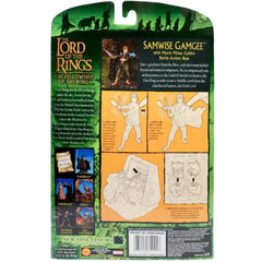 The Lord of the Rings: The Fellowship of the Ring - Moria Mines Goblin Battle Samwise Gamgee Action Figure - Toy Biz - (2001)