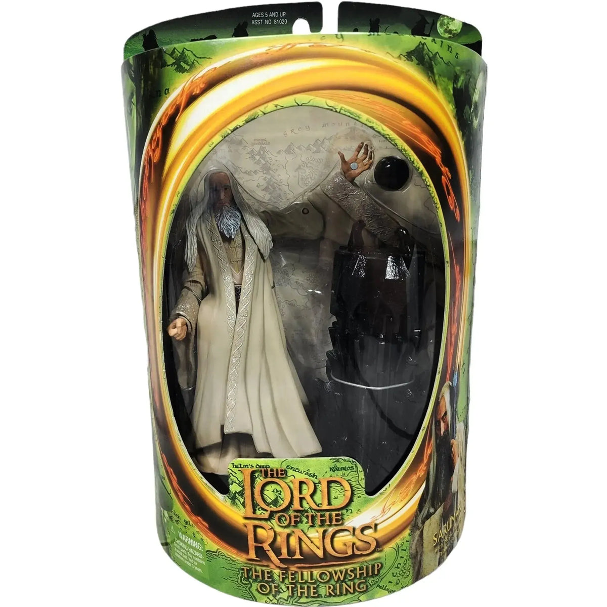 rise of saruman booster box LOTR Saruman Palantír Magic Action Figure (2001) — Poggers