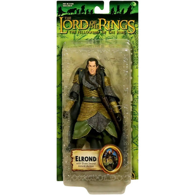 The Lord of the Rings: The Fellowship of the Ring - Sword Attacking Elrond Action Figure (7