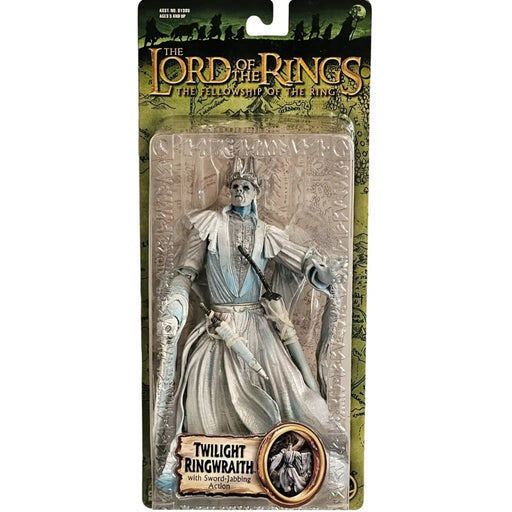 The Lord of the Rings: The Fellowship of the Ring - Sword-Jabbing Twilight Ringwraith Action Figure (6") - Toy Biz - (2003)