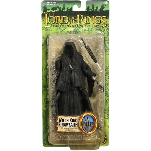 The Lord of the Rings: The Fellowship of the Ring - Sword Lunging Witch King Ringwraith Action Figure (7") - Toy Biz - (2003)