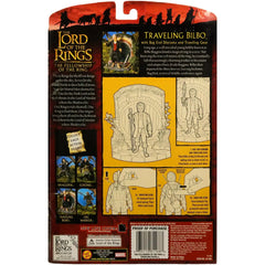 The Lord of the Rings: The Fellowship of the Ring - Traveling Bilbo Action Figure with Bag End Diorama & Traveling Gear (4.5") - Toy Biz - (2002)