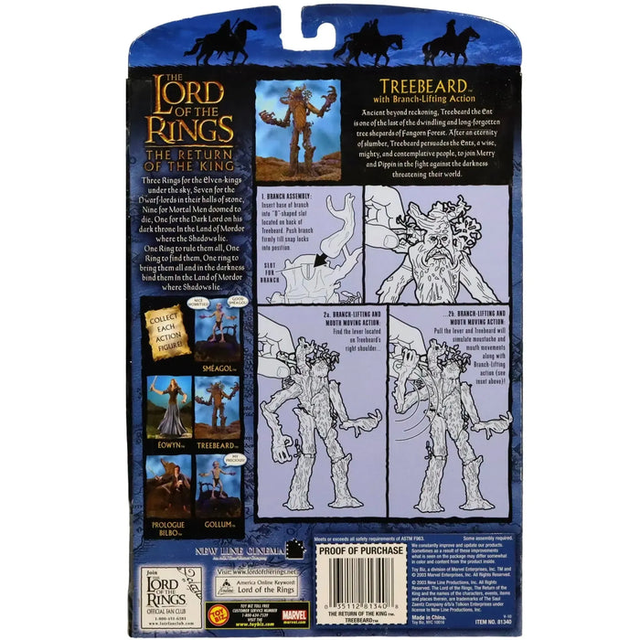 The Lord of the Rings [The Return of the King] - Branch-Lifting Treebeard Action Figure (9") - Toy Biz - (2003)