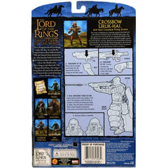 The Lord of the Rings [The Return of the King] - Crossbow Uruk-Hai Action Figure (7.75", Real Crossbow Firing Action) - Toy Biz - (2003)