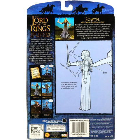 The Lord of the Rings: The Return of the King - Éowyn with Sword-Slashing Ability Action Figure (5.75