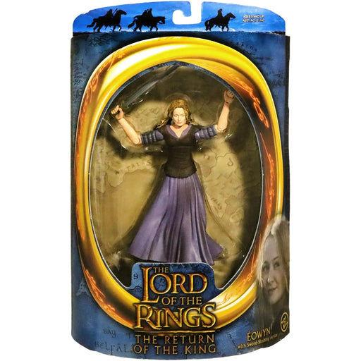 The Lord of the Rings: The Return of the King - Éowyn with Sword-Slashing Ability Action Figure (5.75") - Toy Biz - (2003)