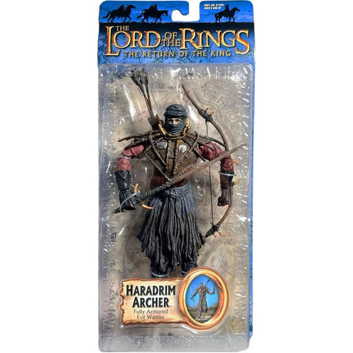 The Lord of the Rings: The Return of the King - Fully Armored Evil Warrior Haradrim Archer Action Figure - Toy Biz - (2003)