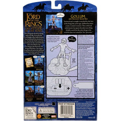 The Lord of the Rings [The Return of the King] - Gollum with Electronic Sound Base Interactive Action Figure (6") - Toy Biz - (2003)
