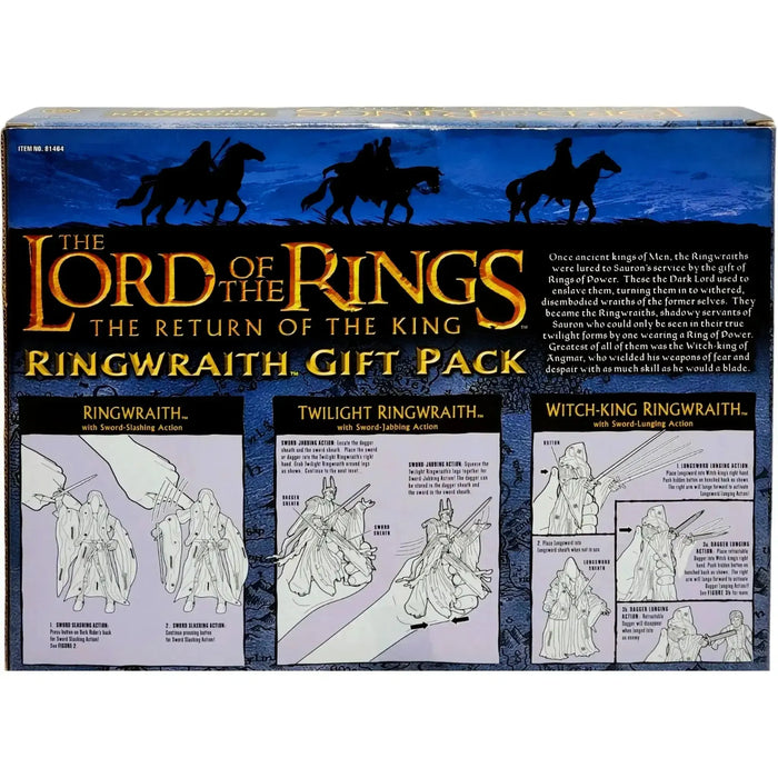 LOTR Return of the King Ringwraith 3-Pack Figure Set — Poggers