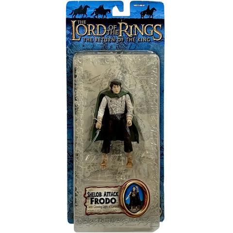 The Lord of the Rings: The Return of the King - Shelob Attack Frodo with Glowing Light of Earendil Action Figure - Toy Biz - (2004) - Image 1