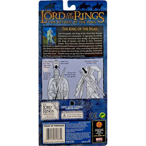 The Lord of the Rings: The Return of the King - The King of the Dead Action Figure (Glow-in-the-Dark) - Toy Biz - (2004)