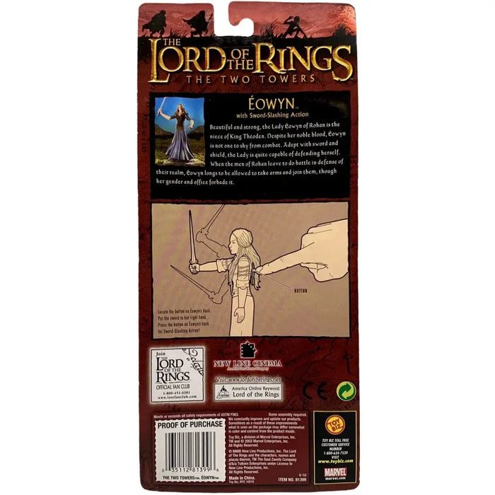 The Lord of the Rings: The Two Towers - Éowyn with Sword Action Figure (6") - Toy Biz