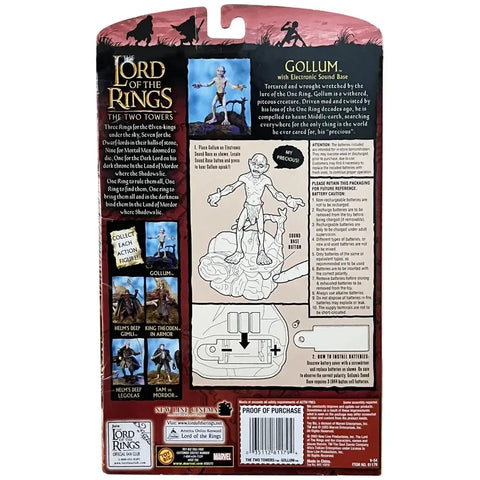 The Lord of the Rings: The Two Towers - Gollum Action Figure (6