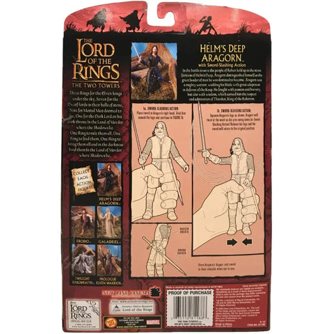 The Lord of the Rings: The Two Towers - Helm's Deep Aragorn Action Figure (6.5