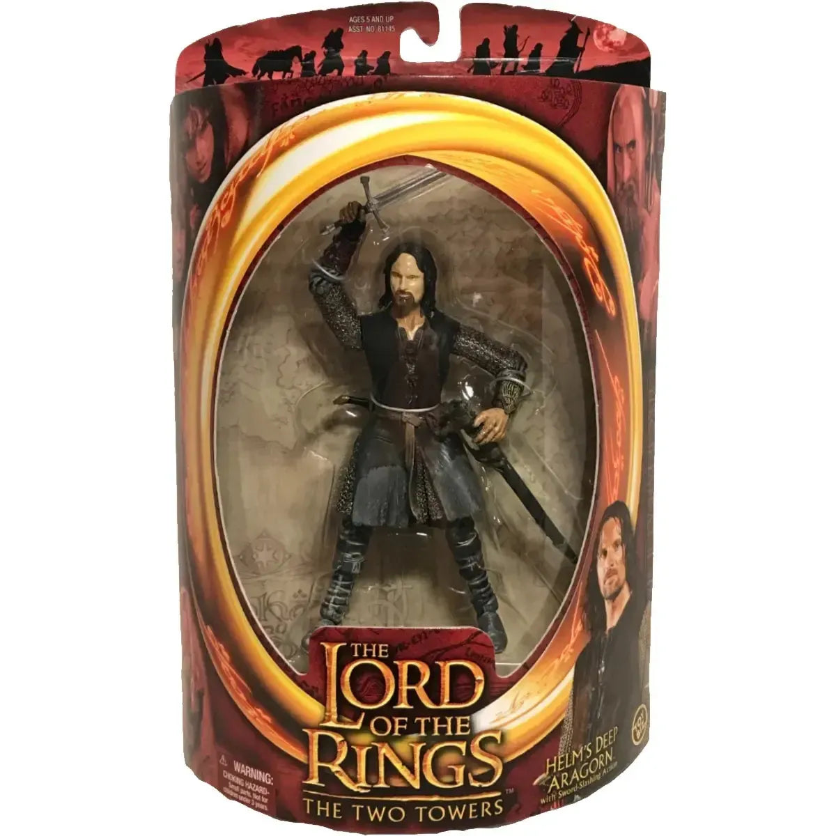 Toy Biz The Lord of The Rings The Two Towers Helm's Deep Aragorn