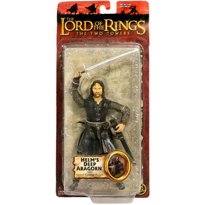 The Lord of the Rings: The Two Towers - Helm’s Deep Aragorn Sword-Slashing Action Figure (6.25