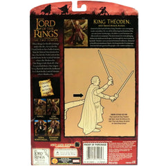 The Lord of the Rings: The Two Towers - King Théoden with Sword Attack Action Figure (6") - Toy Biz - (2002)