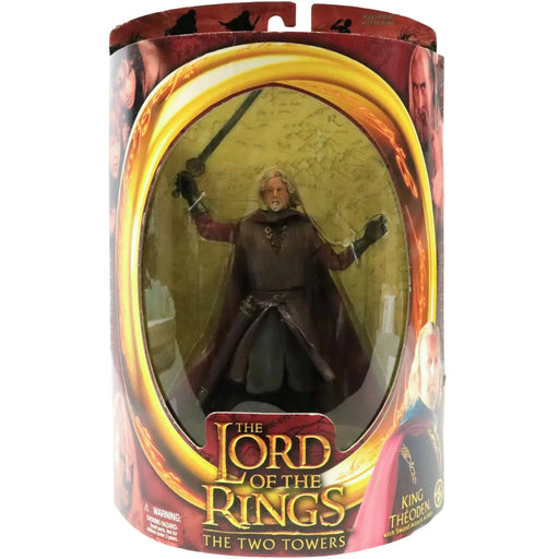 The Lord of the Rings: The Two Towers - King Théoden with Sword Attack Action Figure (6") - Toy Biz - (2002)
