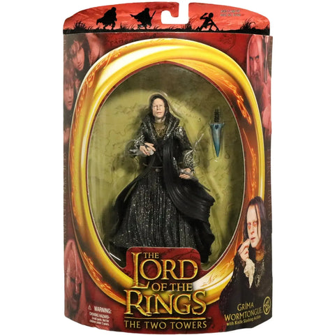 The Lord of the Rings [The Two Towers] - Knife Slashing Gríma Wormtongue Action Figure (6