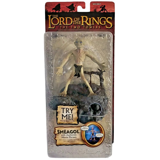 The Lord of the Rings: The Two Towers - Sméagol with Authentic Movie Phrases Action Figure (6") - Toy Biz - (2004)