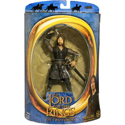 The Lord of the Rings [The Two Towers] - Sword-Slashing Aragorn Action Figure (6