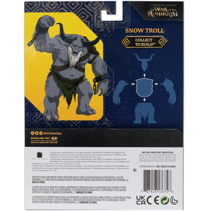 The Lord of the Rings: The War of the Rohirrim - Héra Action Figure (3.75") - McFarlane Toys - [Build a Figure: Snow Troll] - (2024)