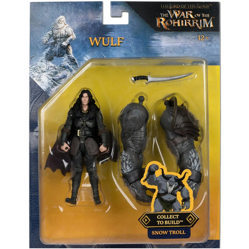 The Lord of the Rings: The War of the Rohirrim - Wulf Action Figure (4") - McFarlane Toys - [Build a Figure: Snow Troll] - (2024)