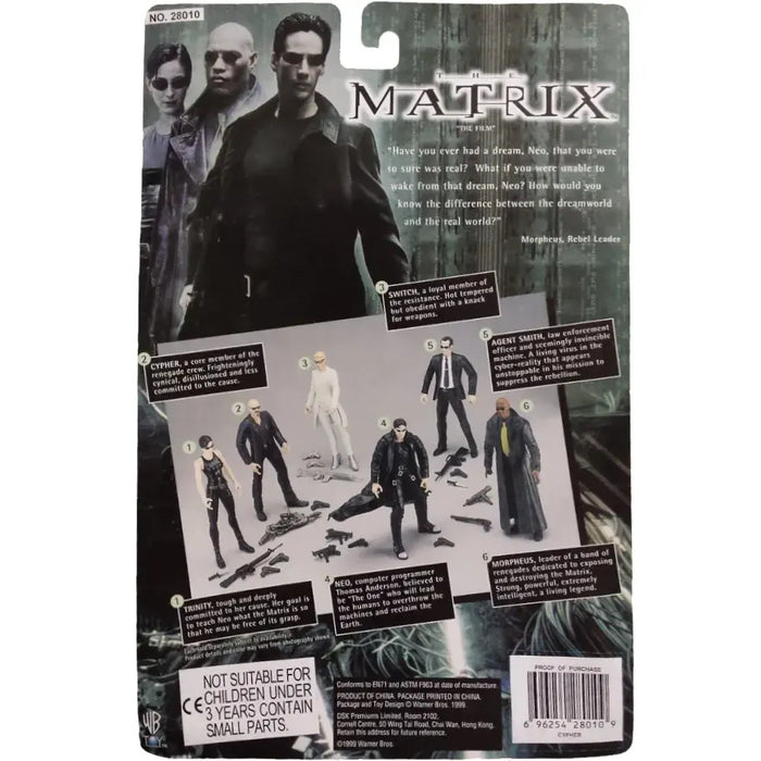 The Matrix - Cypher Action Figure (5.5") - N2 Toys - The Film Series - (1999)