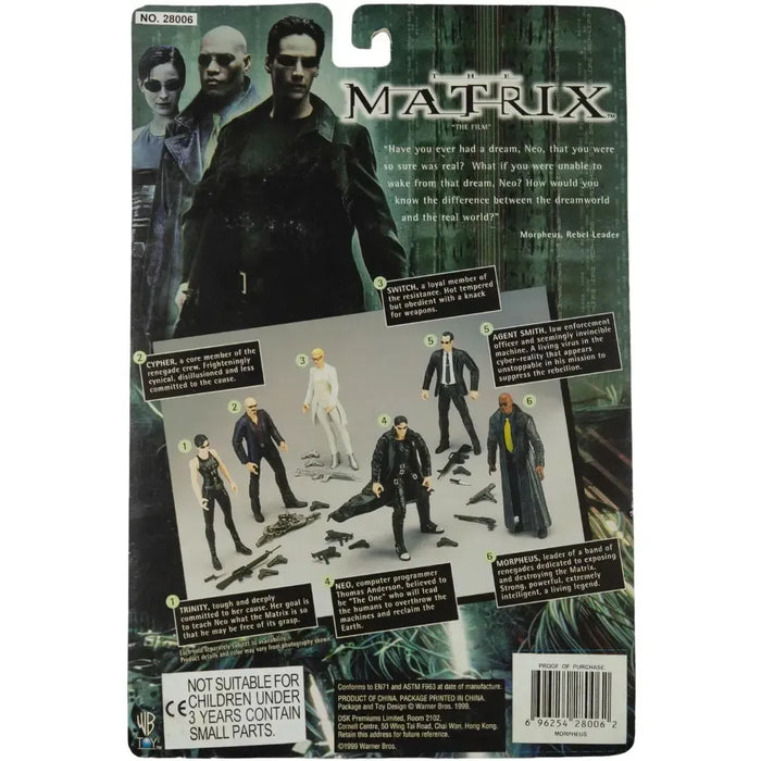 The Matrix - Morpheus Action Figure (6") - N2 Toys - The Film Series - (1999)